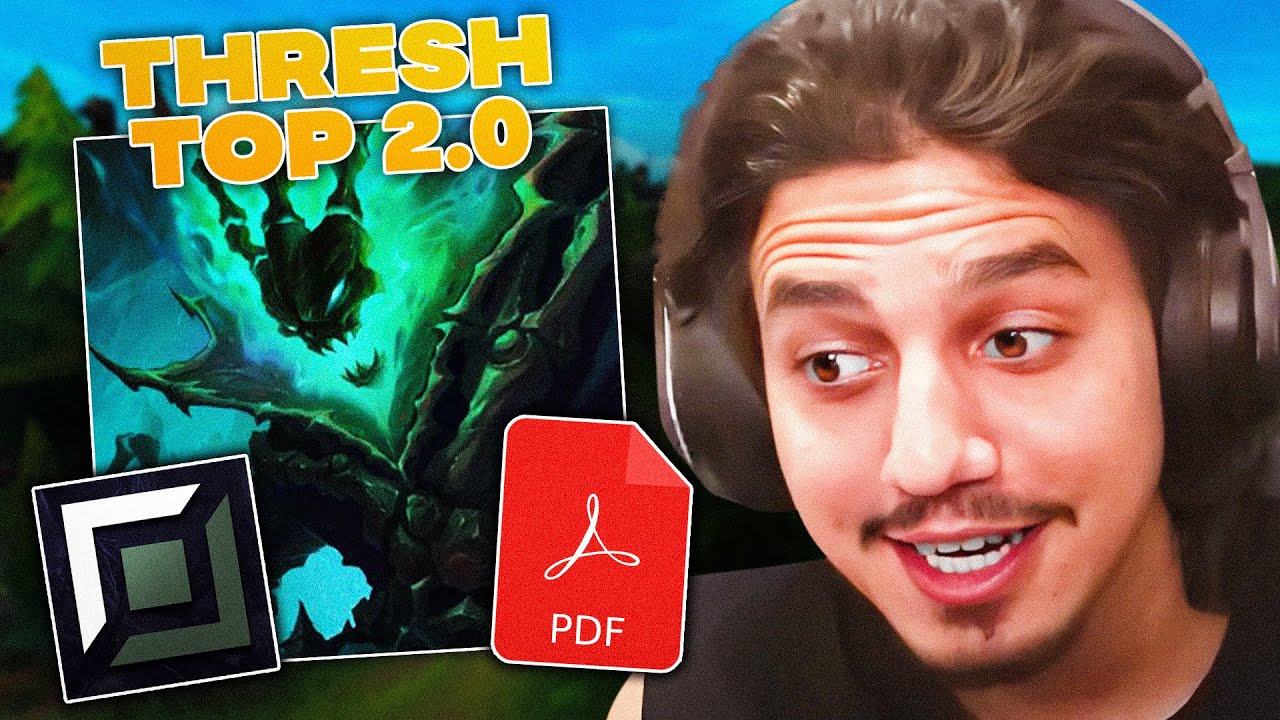 A CIÊNCIA PODEROSA DO THRESH TOP É A MAIS BROKEN!