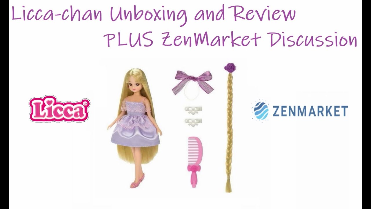 Licca-chan Unboxing and Review and ZenMarket Discussion