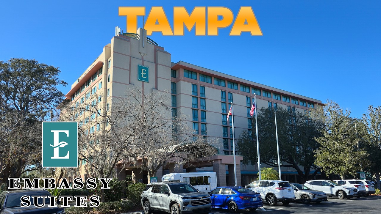 Embassy Suites Tampa USF Review - Classic Atrium Stay near Busch Gardens