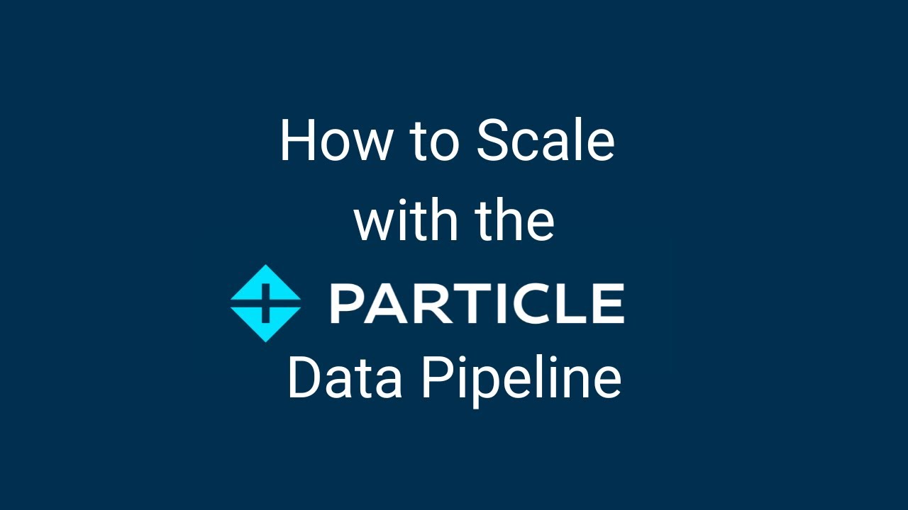 How to Scale with the Particle Data Pipeline
