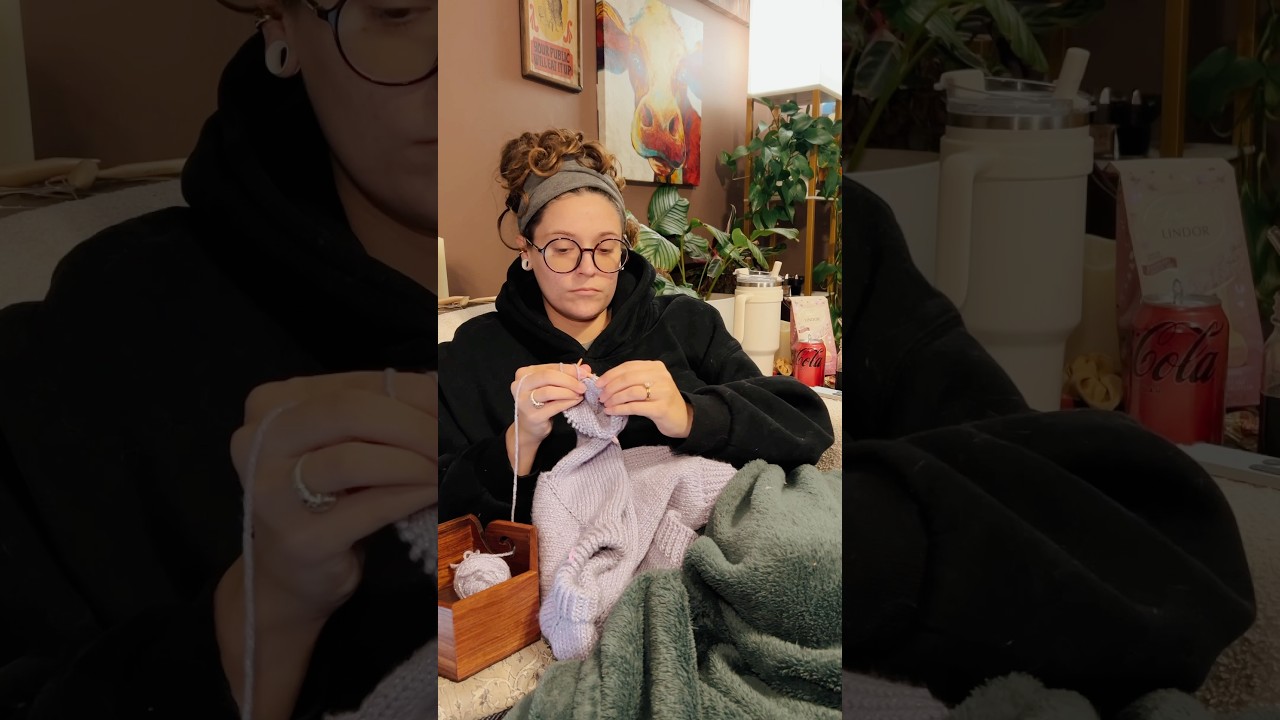 I&rsquo;ll be right here #cozydesigns #knitting