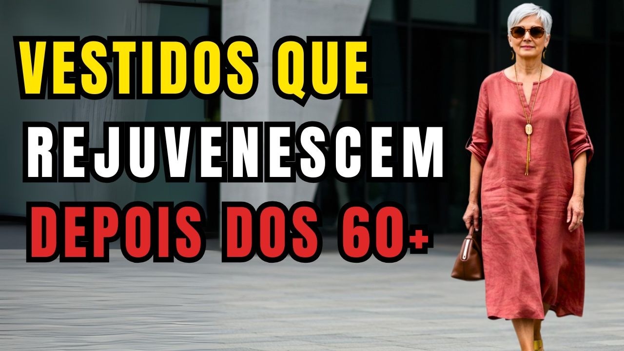 Pareça 10 Anos Mais Jovem INSTANTANEAMENTE com Estes 6 Vestidos PARA MULHERES 60+