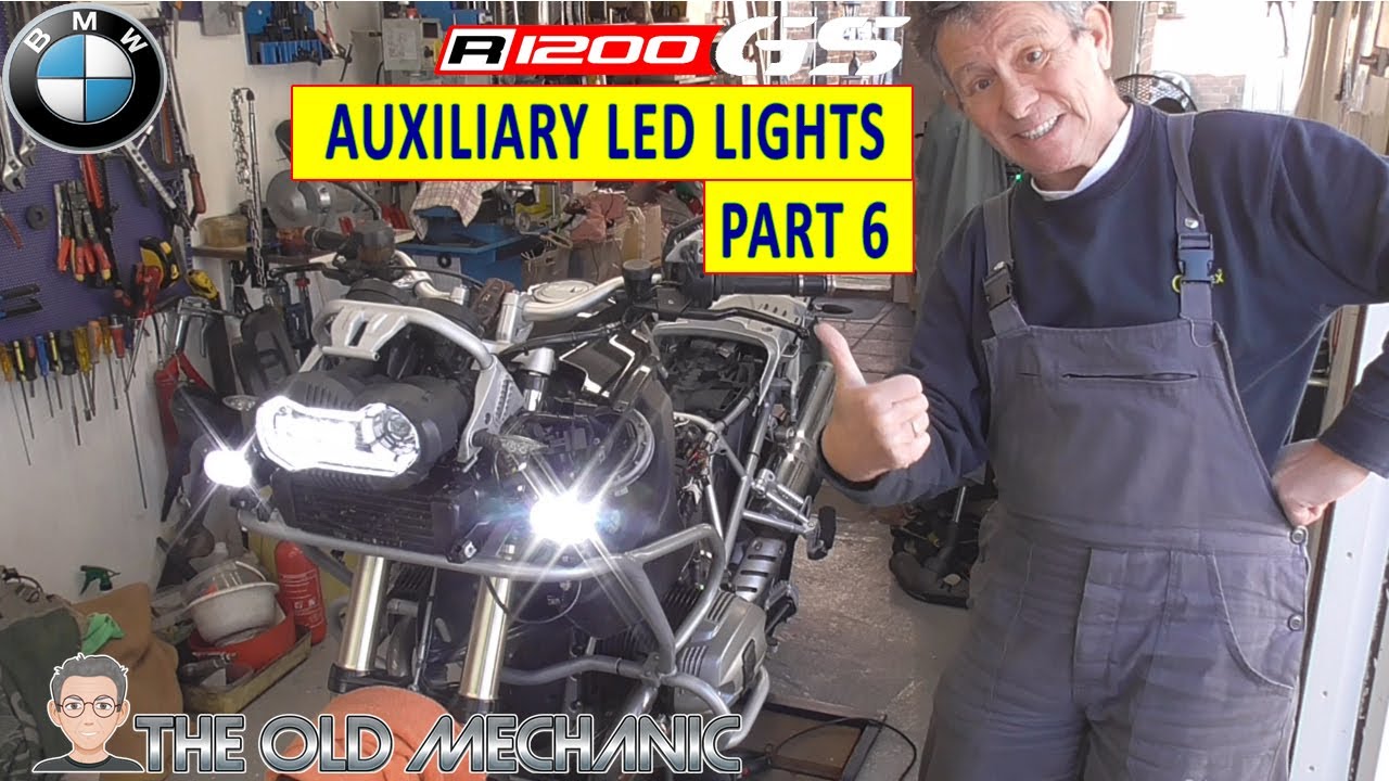 BMW R1200GS How to wire your LED SIDE LIGHTS to your BEEMER.. ! PART 6