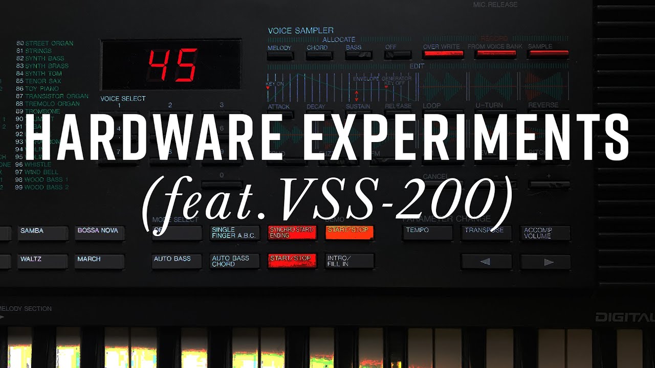 Experimenting with the VSS-200, DSP2, QPAS and RD-8