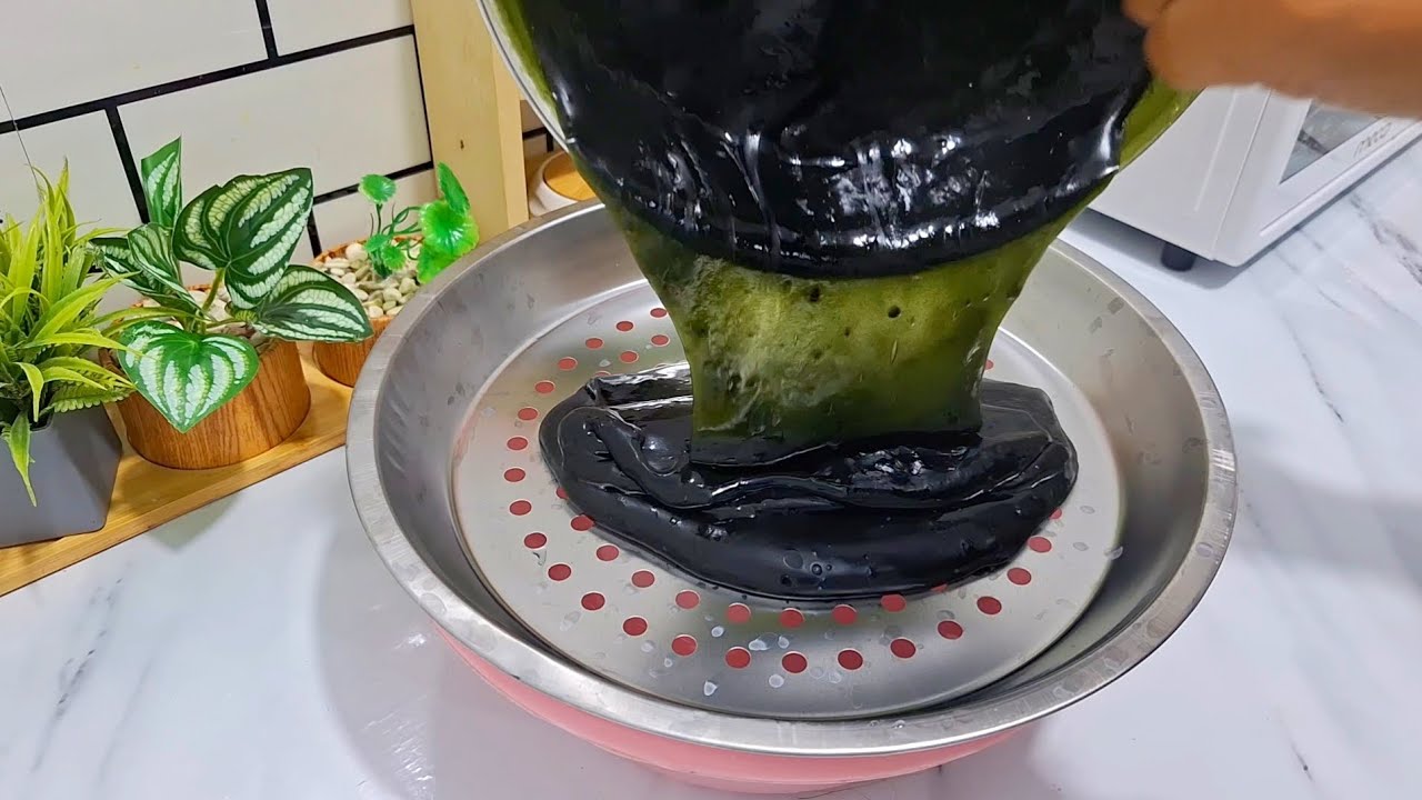 Ternyata begini cara membuat cendol kecebong yang mudah dan cepat tanpa cetakan