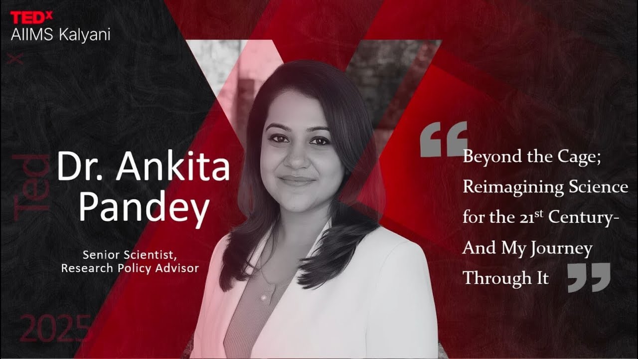 Beyond the Cage: Rethinking Animal Research | Dr. Ankita Pandey | TEDxAIIMS Kalyani