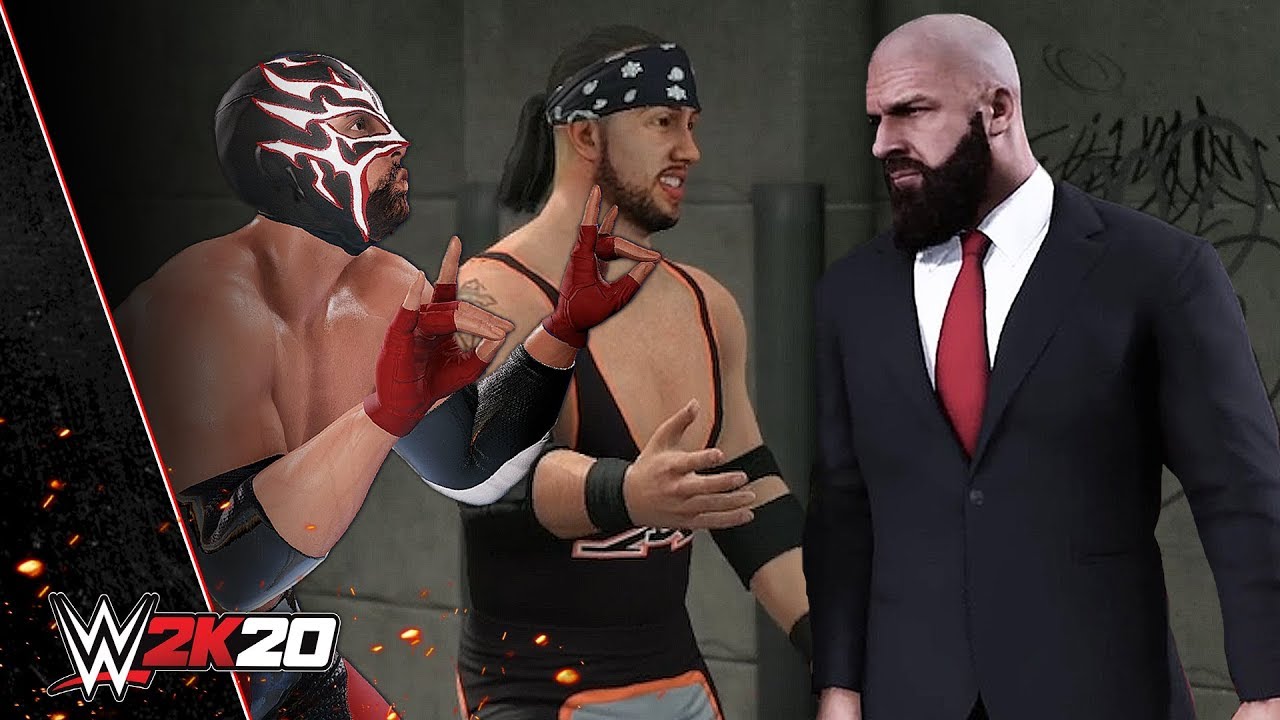 WWE 2K20 My Career Mode (Full Chapters 1-5) GETTING REJECTED BY TRIPLE H