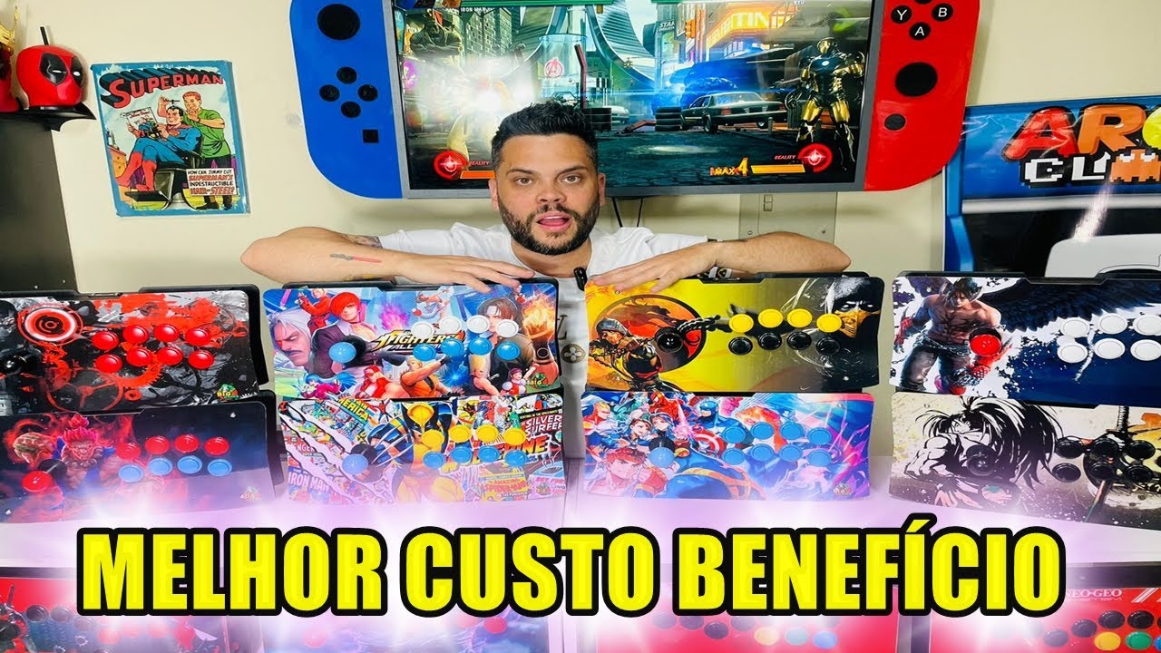Arcade MELHOR CUSTO BENEFÍCIO para PC e PS5