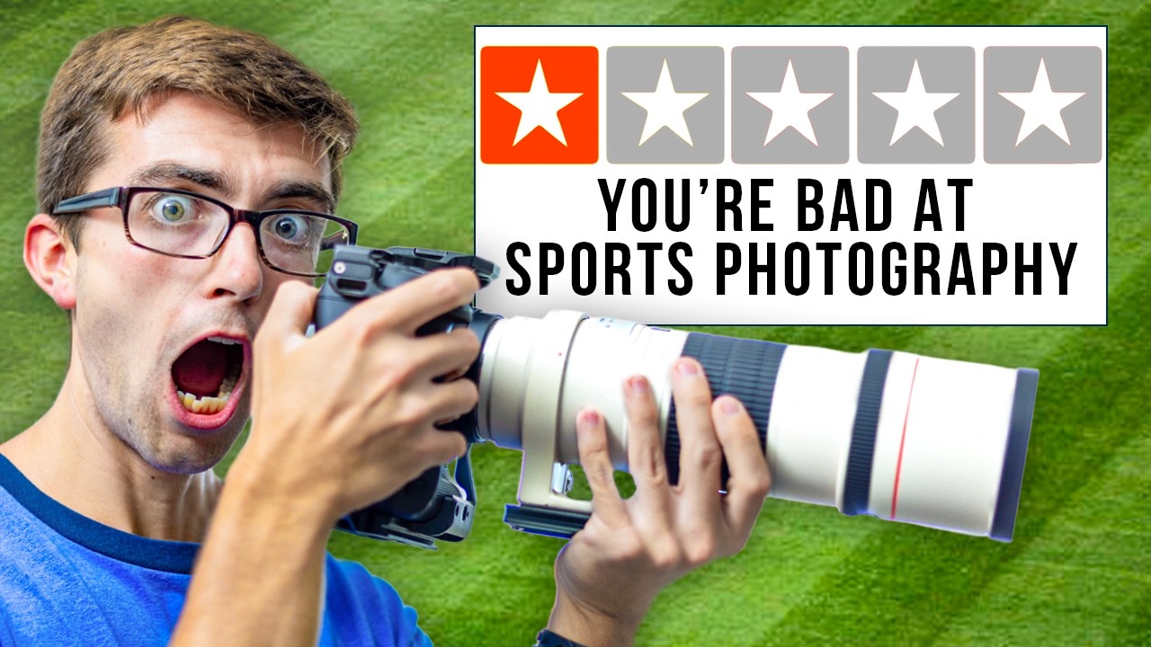 I tried SPORTS PHOTOGRAPHY for 24 Hours!