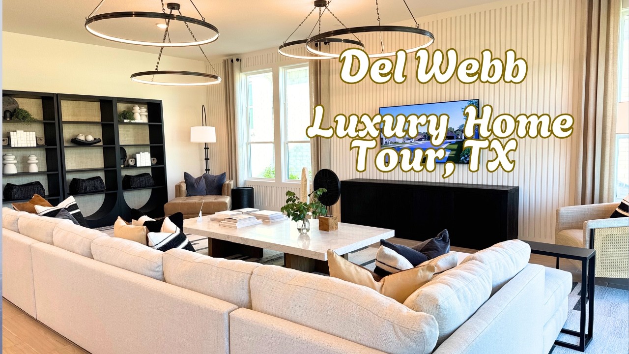 Gorgeous Del Webb Model Home: 4 bdrm, 4.5bath w/Loft! New Braunfels, TX #modelhome #newconstruction
