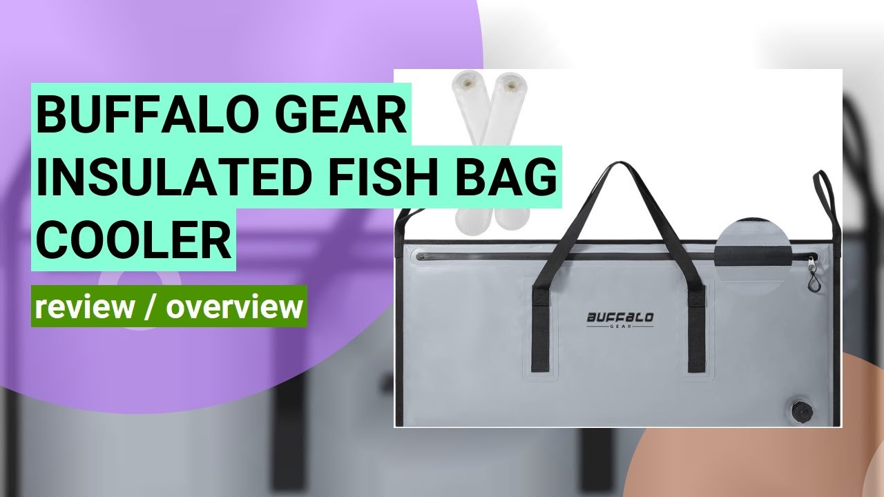 Buffalo Gear Insulated Fish Bag Review: Ultimate Leakproof Cooler Test!