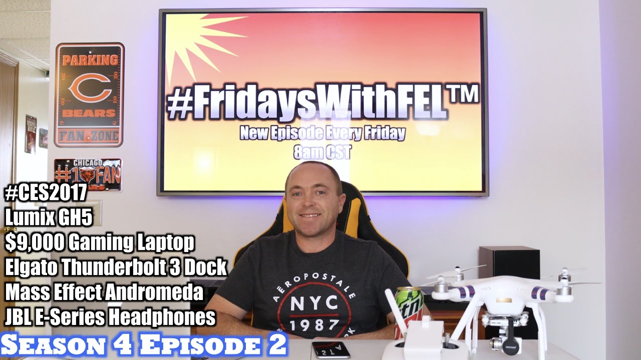$9,000 Gaming Laptop, Lumix GH5 & Razer Project Valerie! (#FridaysWithFEL S4/Ep. 2)