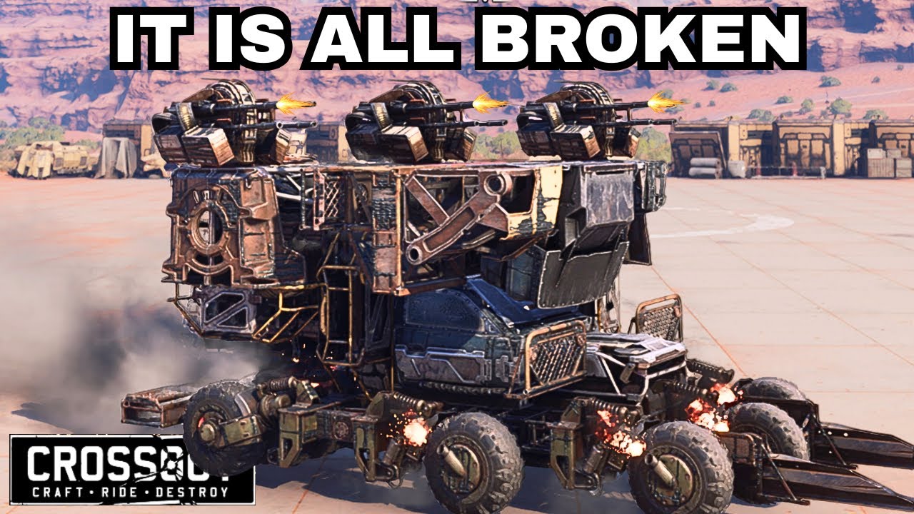 Новое самое мощное творение в Crossout