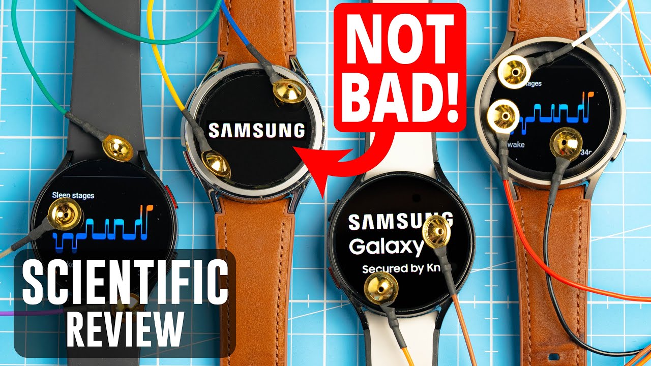 Samsung Galaxy Watch 6 & 5 : Scientific Sleep Test