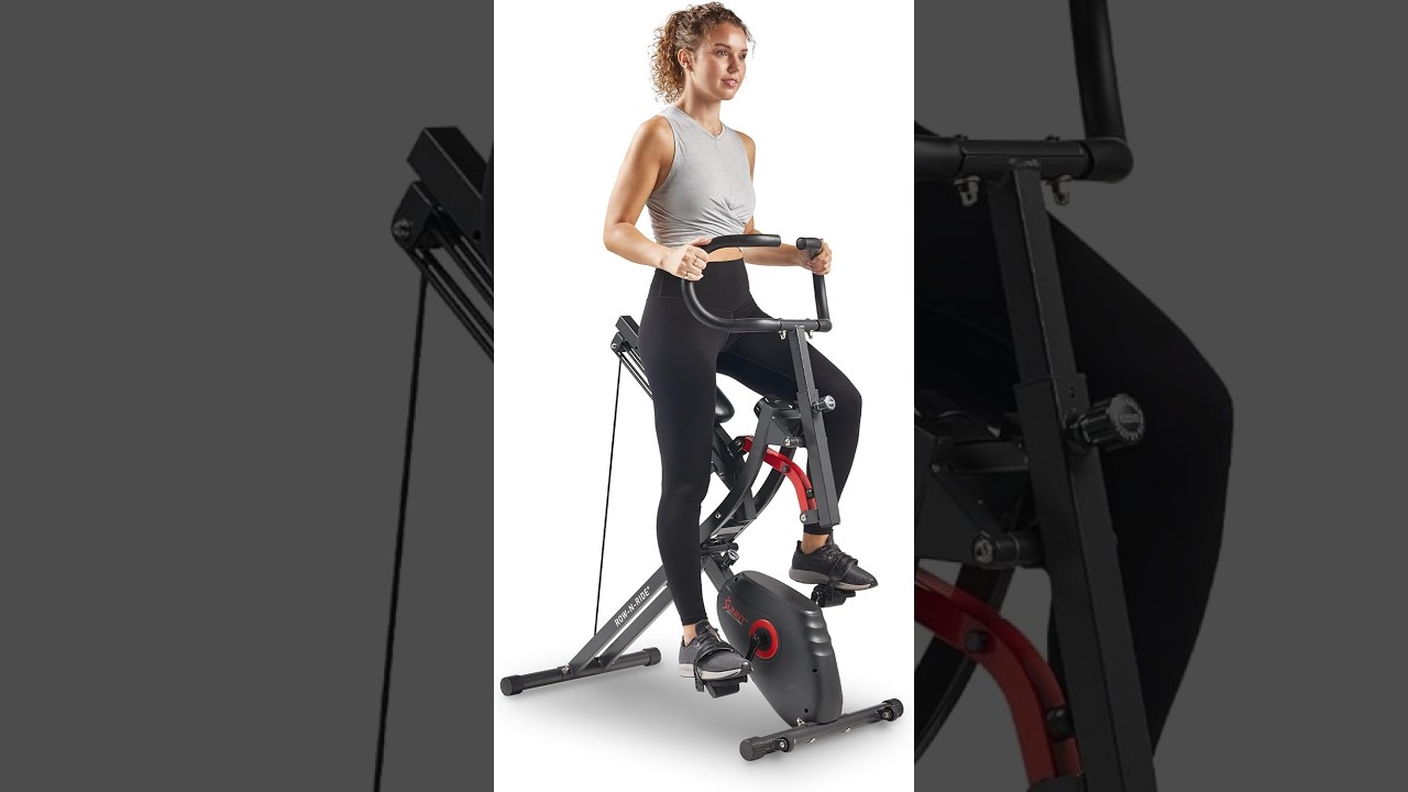 Review: Sunny Health & Fitness Row‑N‑Ride PRO Full Body Squat Machine !