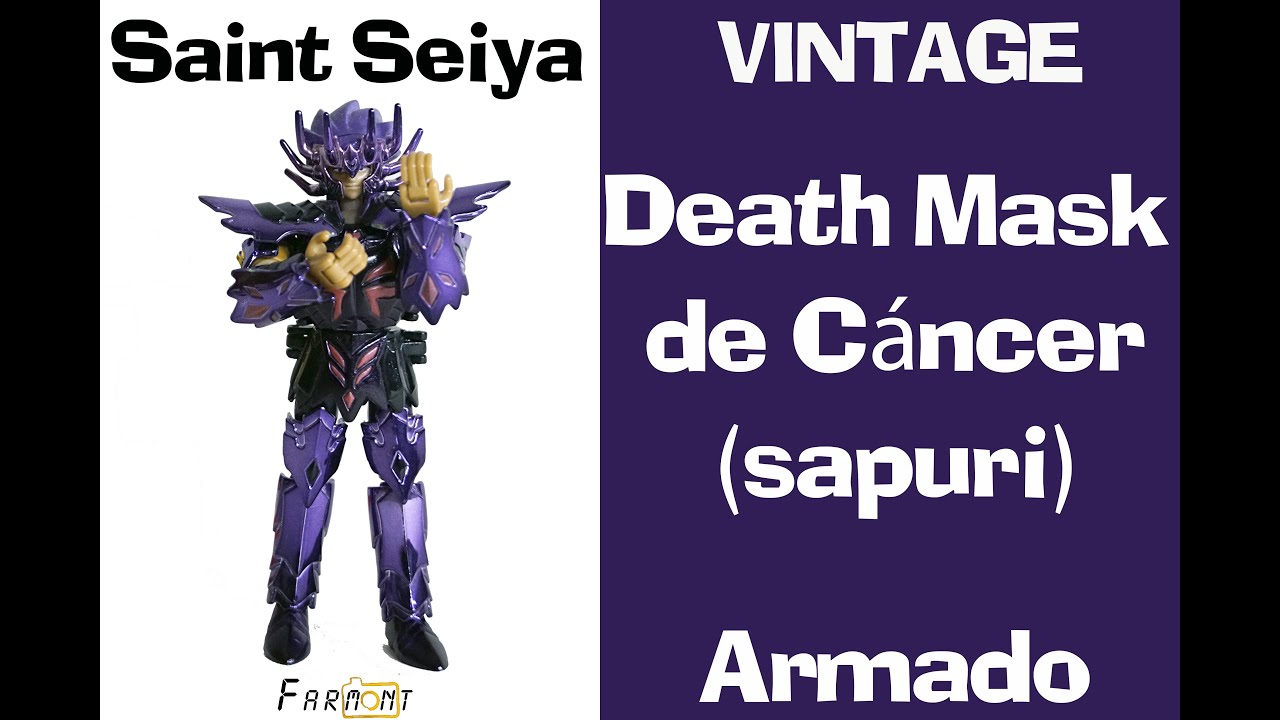Saint Seiya vintage Death Mask sapuri de Cáncer | Armado