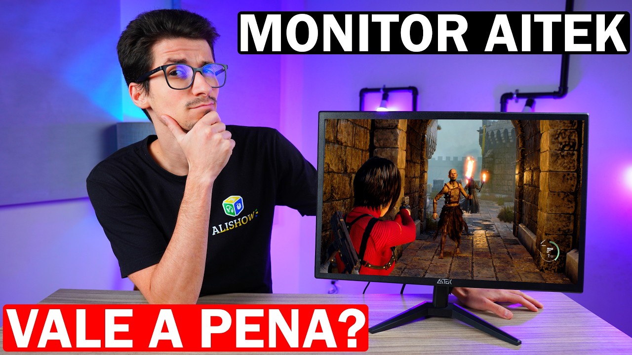 COMPREI O MONITOR GAMER AITEK SIGMA 22