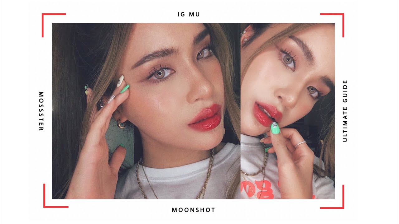 Instagram makeup สอนแต่งหน้า เซลฟี่ ถ่ายรูป คายตะขาบแล้วแม่!| mossster
