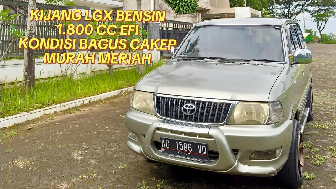 70 JUTA AN !!! TOYOTA KIJANG LGX 2003 BENSIN 1.8 EFI 