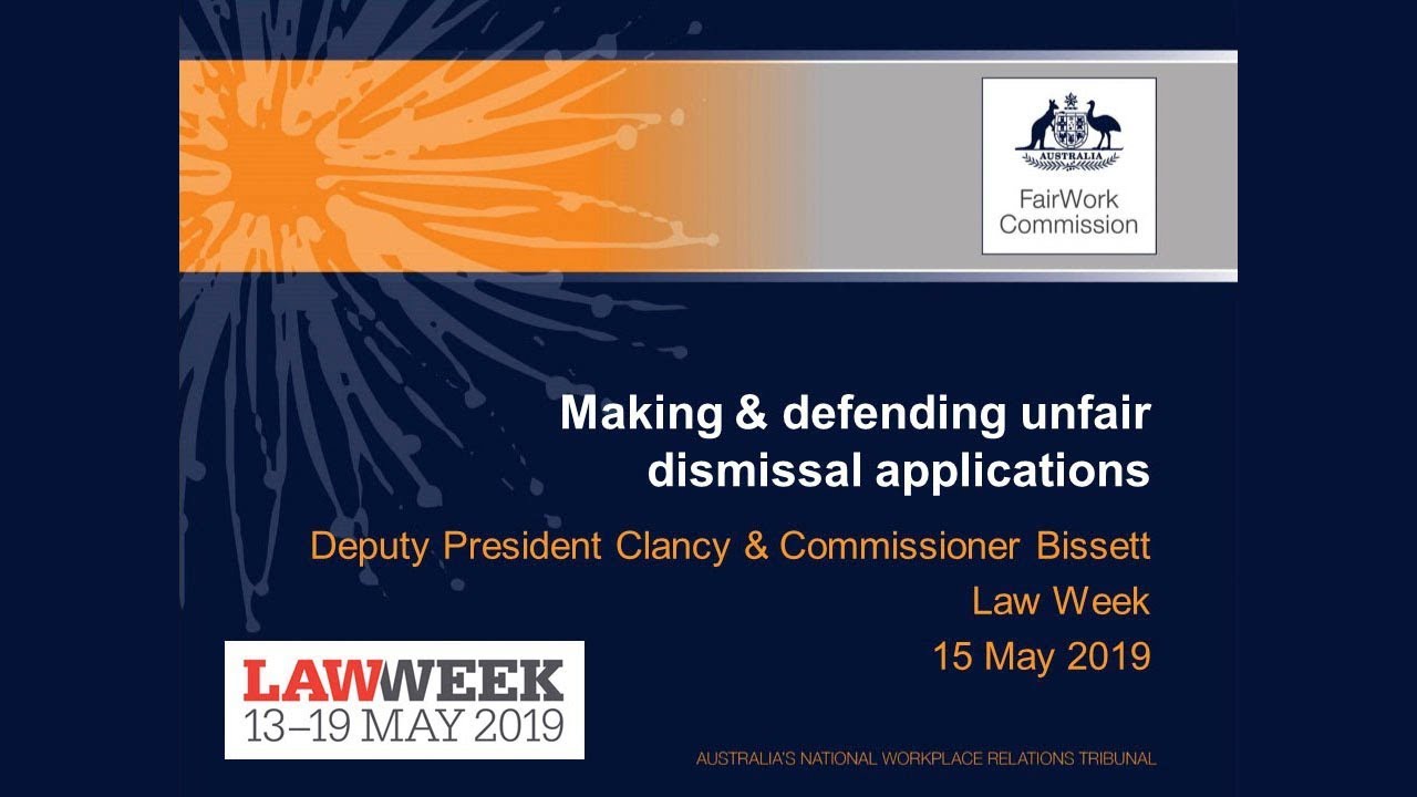 Making & defending unfair dismissal applications