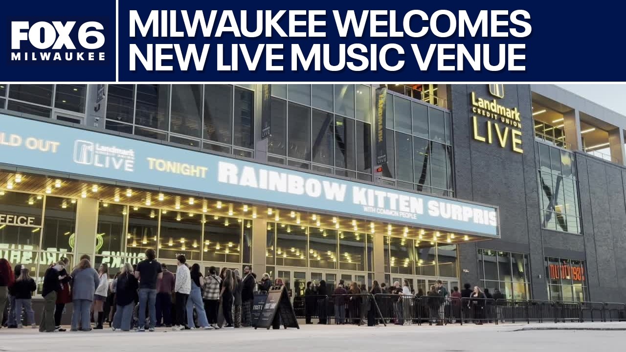 Landmark Credit Union Live officially opens in Milwaukee | FOX6 News Milwaukee