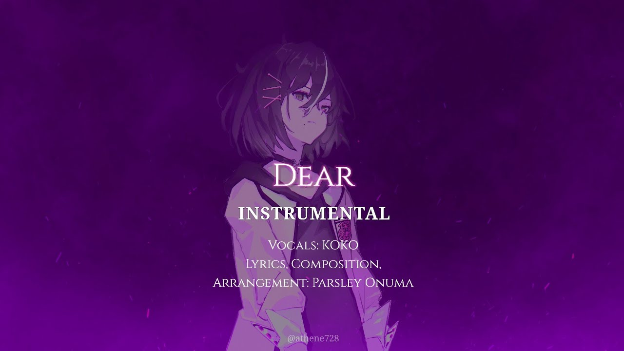 Dear | MONARK モナーク OST [Karaoke/Instrumental/Off Vocal - Full Lyrics]