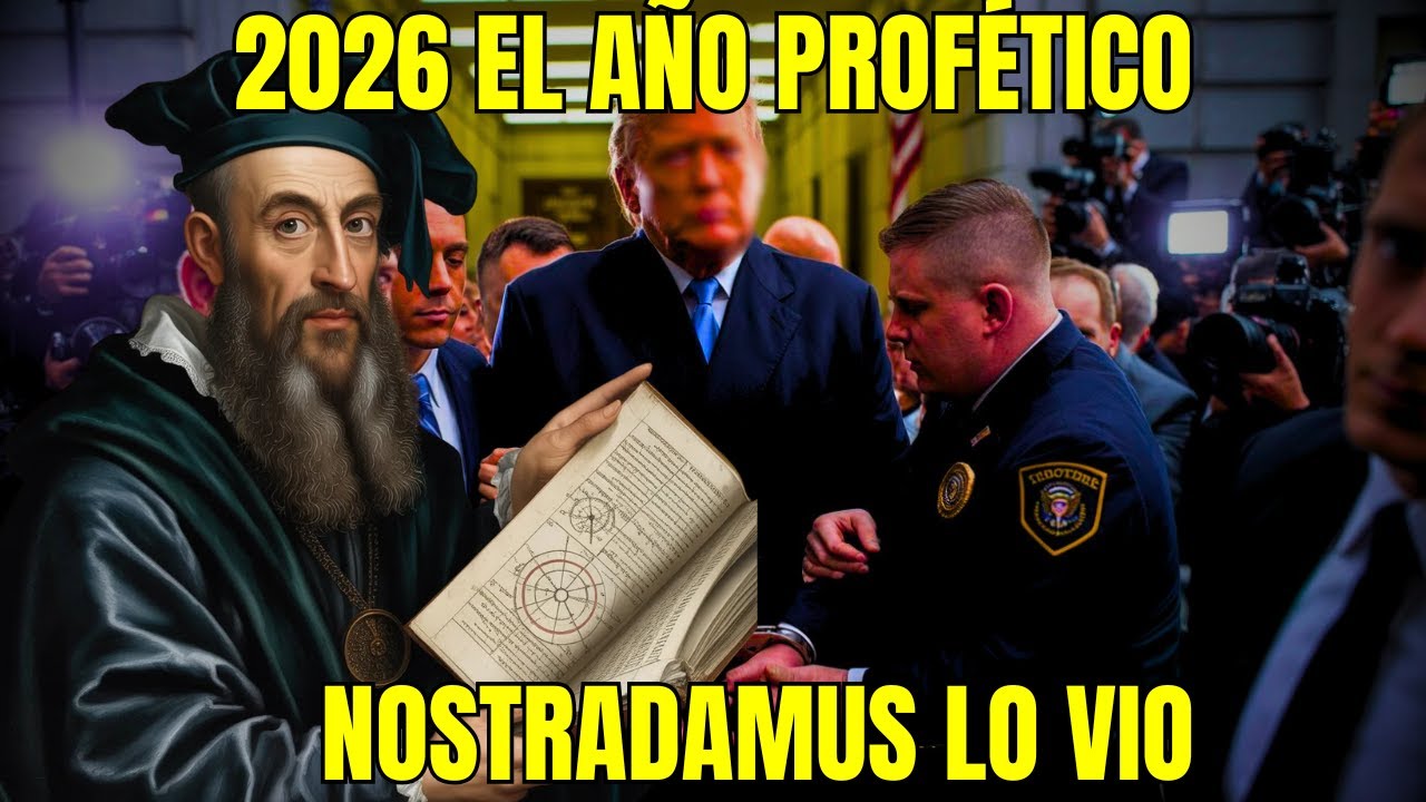 La PROFECÍA de NOSTRADAMUS sobre el FUTURO de ESTADOS UNIDOS para el 2026 (se está CUMPLIENDO)