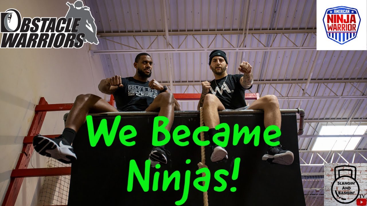 We Trained Like Ninja Warriors! FT. The Neon Ninja!