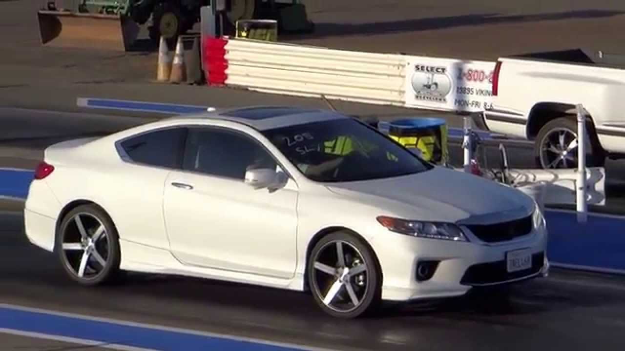 Honda Accord v6 coupe 2013 Redding Dragstrip