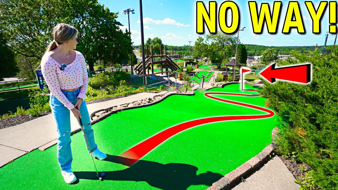 This is a Perfect Mini Golf Course! - BEST Pirates Cove Course!