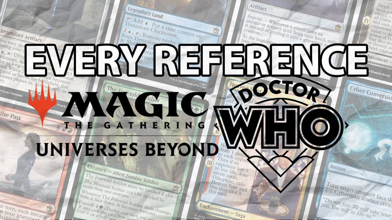 Every Reference In Magic's Doctor Who Cards
