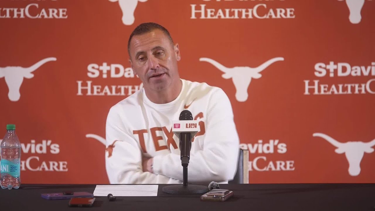 Steve Sarkisian on how Texas will use its bye week