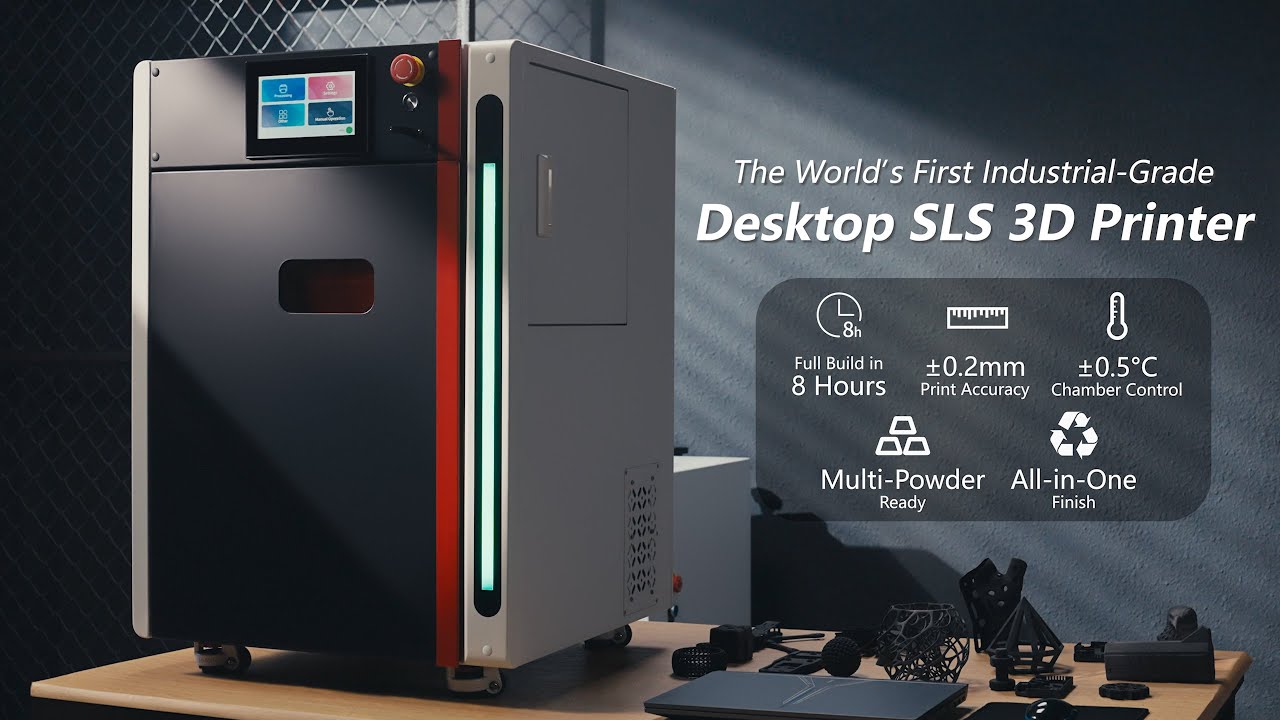 🚀 It's Live! The SLS1518 Desktop SLS Printer is Now on Kickstarter!✨