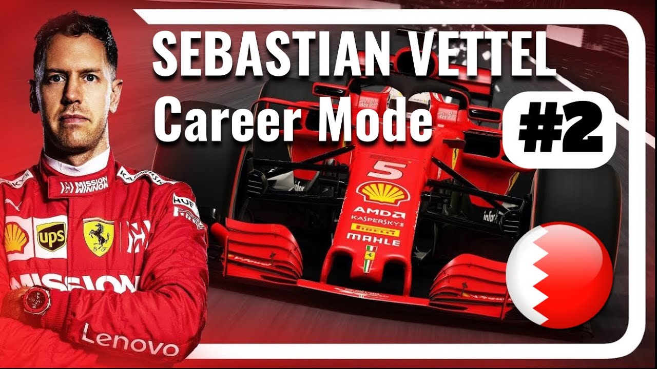 F1 2019 Sebastian Vettel Career Mode - Bahrain #2