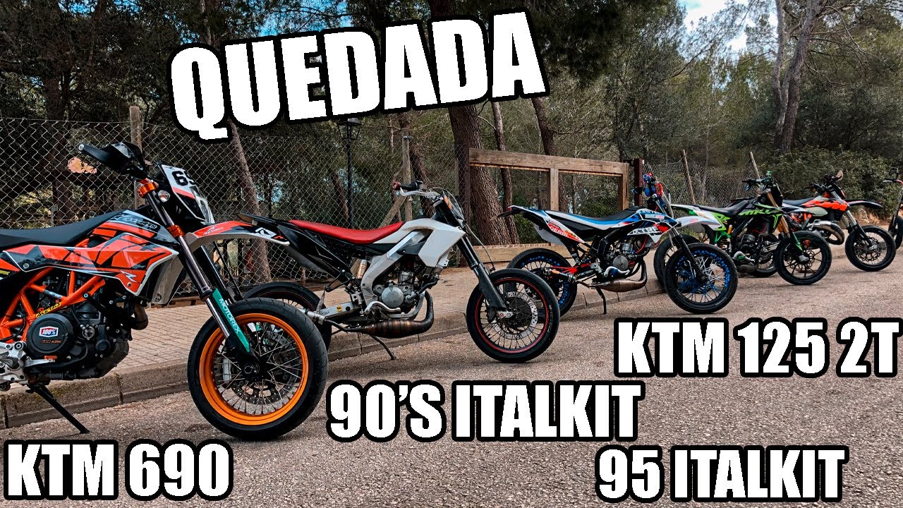 QUEDADA +90 CC / KTM 690/ 125 2T!!