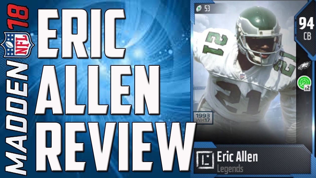 How Good is 94 Overall Eric Allen? MUT 18 Card Review