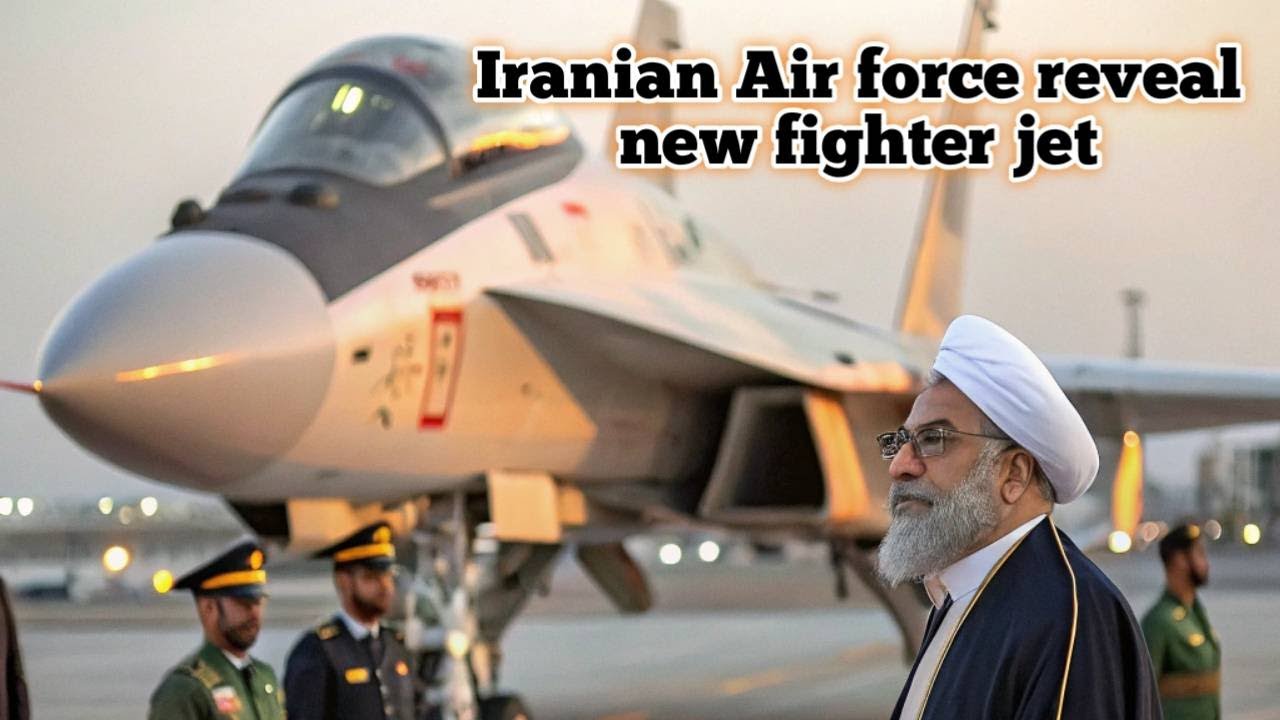 Iranian Air force reveal new fighter jet | Is this a next-generation fighter jet...?