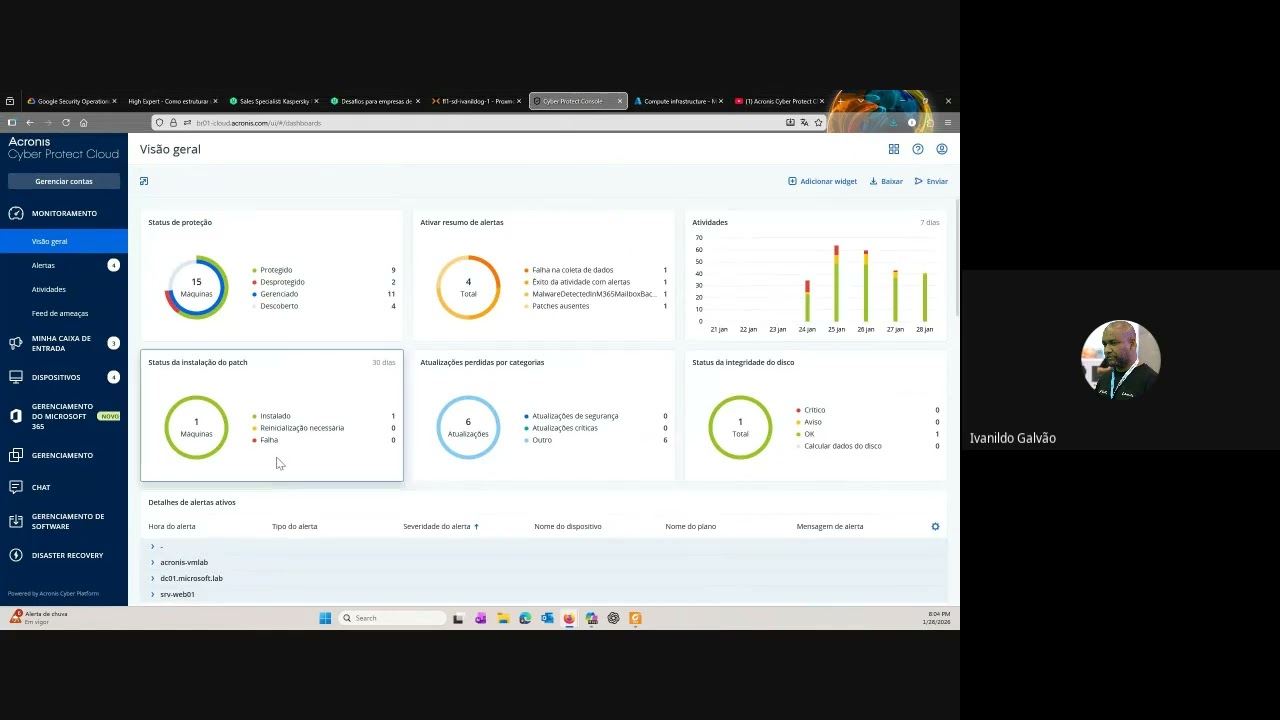 Acronis Cyber Protect Cloud Workshop - Noite 02