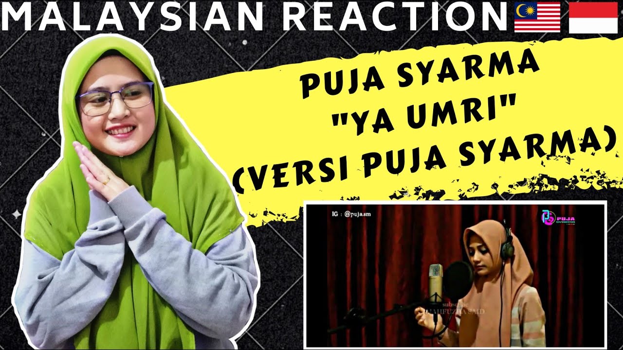 PUJA SYARMA-YA UMRI (VERSI PUJA SYARMA) | MALAYSIAN REACTION