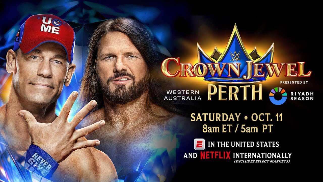 John Cena vs Aj  Styles - Crown Jewel 2025 | WWE 2K25