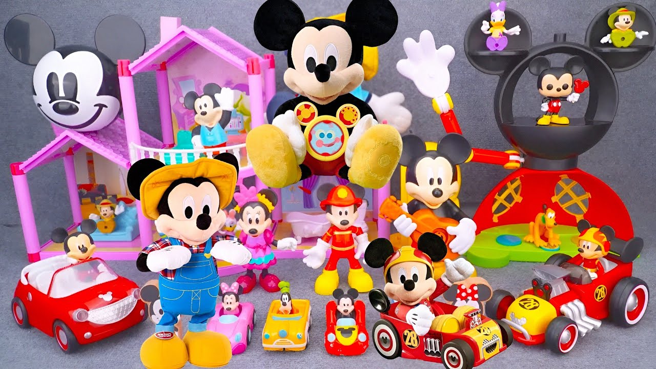 Satisfying with Unboxing Disney Mickey’s Happy Home Playset | Review Toys ASMR