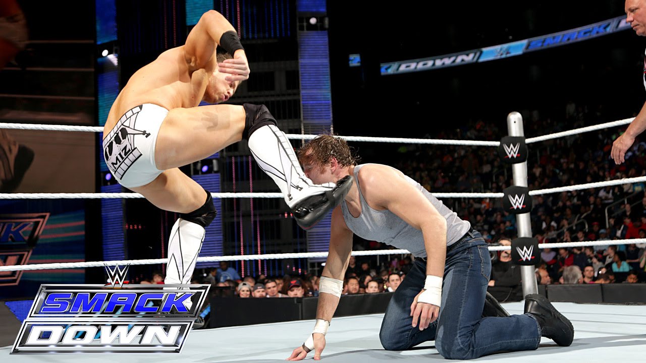 Дин Эмброуз против Миза: SmackDown, 26 февраля 2015 г.
