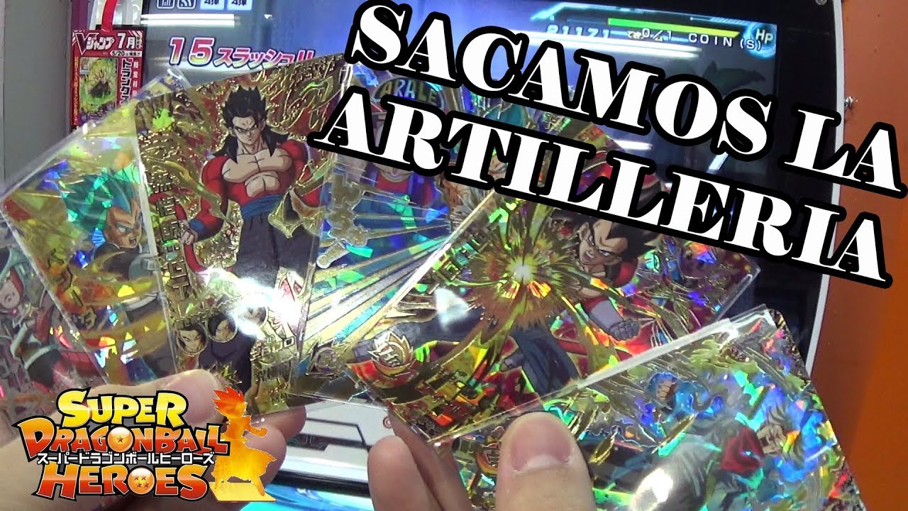 Super Dragon Ball Heroes 4 | Arcade Gameplay | Usamos a Gohan y a Vegeta SS4. Toda la Artillería!