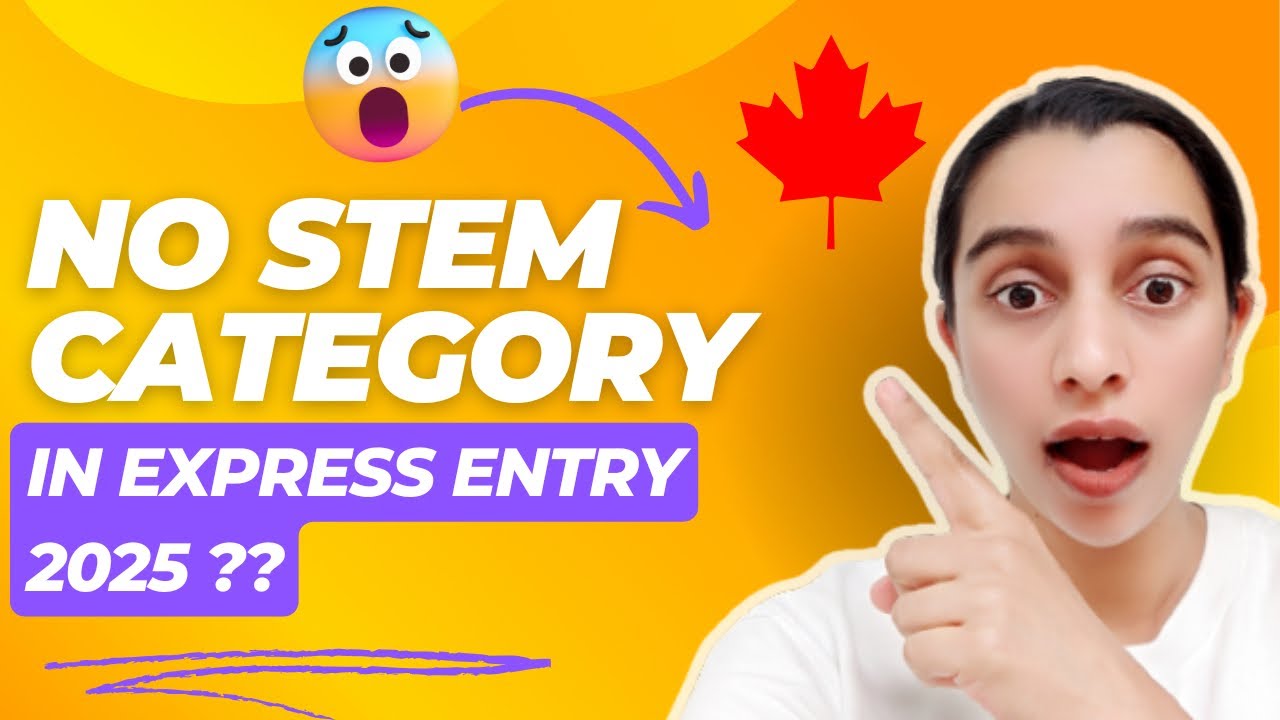 NO STEM Category in Express Entry 2025 ? | Canada PR Immigration | ZESTE IMMIGRATION 🇨🇦
