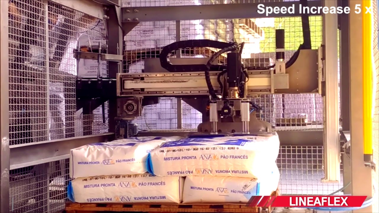 Paletizador Cartesiano Automático - Single Pallet