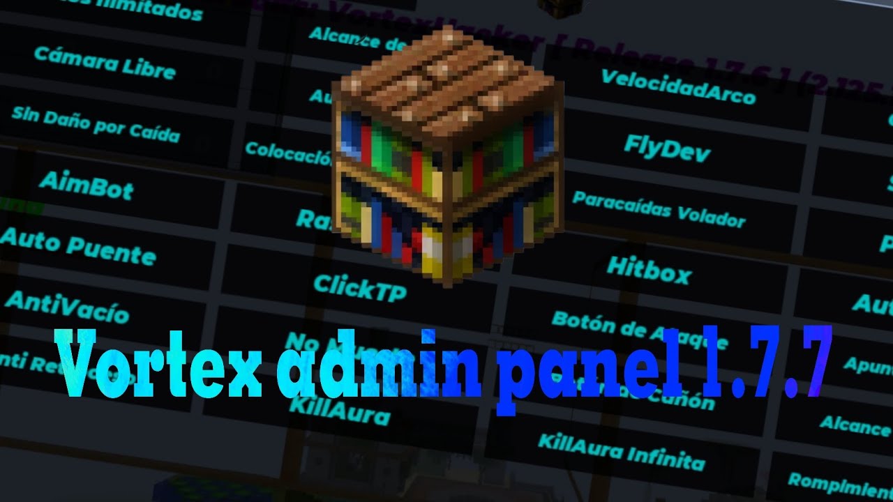 Admin panel 1.7.7 for last version | BlockMan go