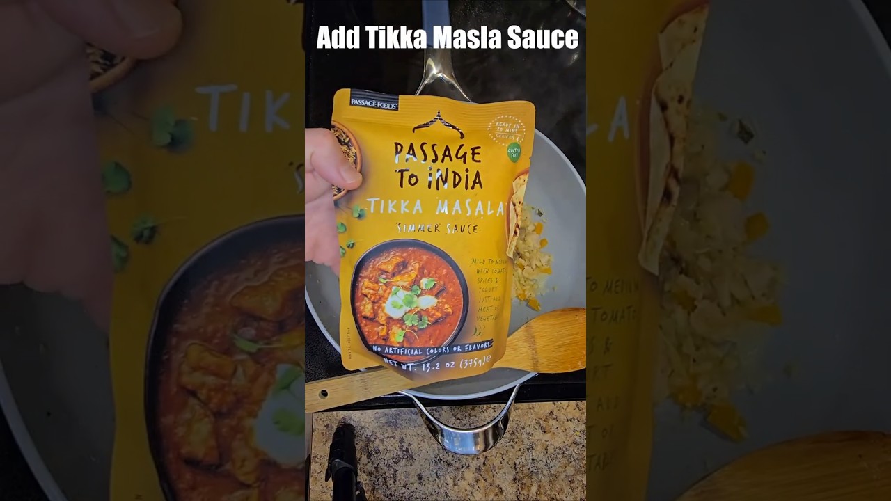 No Cooler Food - Tikka Masala  #cheapeats  #cheapmeals  #onepotmeal     #cooking  #easymeals #cheap