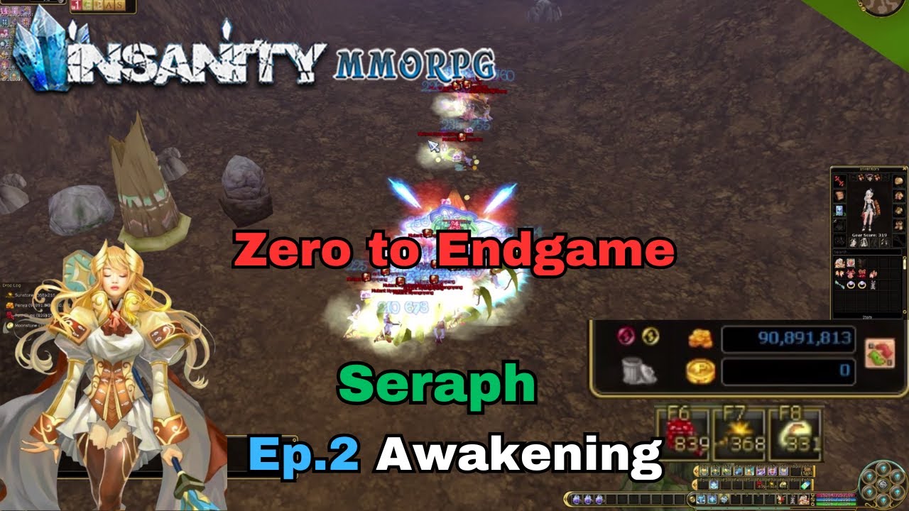 Insanity FlyFF - Zero to End Game Ep.2 - Farming at Mars Mine