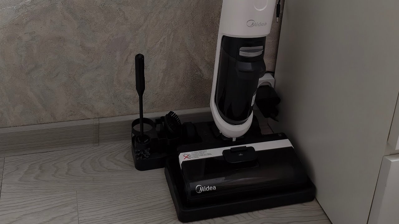 Midea VSS1200 Аккум. пылесос моющий недорого и сердито!