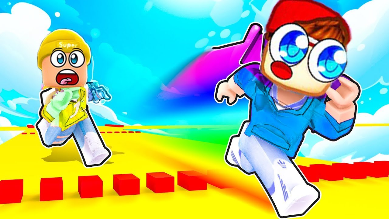 ICRIMAX CHEATET in diesem 5000 ROBUX RENNEN in ROBLOX
